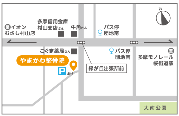 武蔵村山市 整骨院,やまかわ整骨院